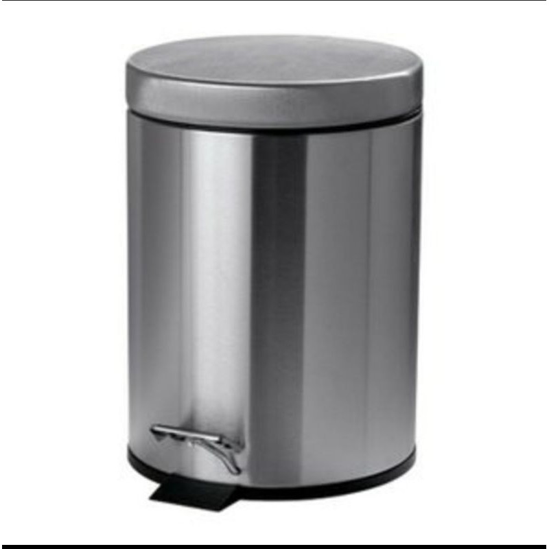 Maspion Pedal Dust Bin Stainless 3 Ltr/Tong Sampah Injak