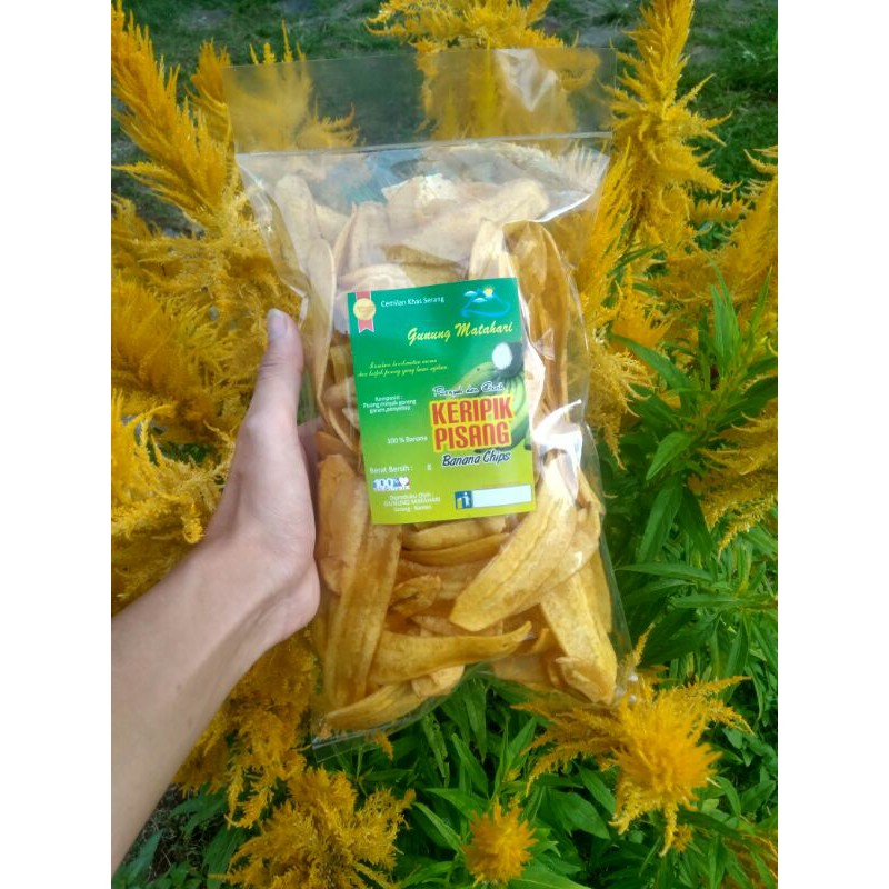 

Keripik Pisang Renyah Gurih 250gr murah beda dari yang lain