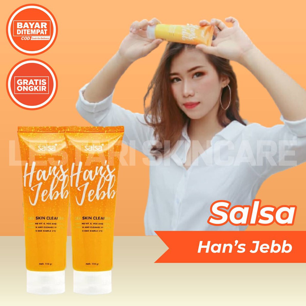 MFI - Salsa Hans Jebb Gel Skin Cleanser | Perontok Daki | Lulur Tanpa Bilas