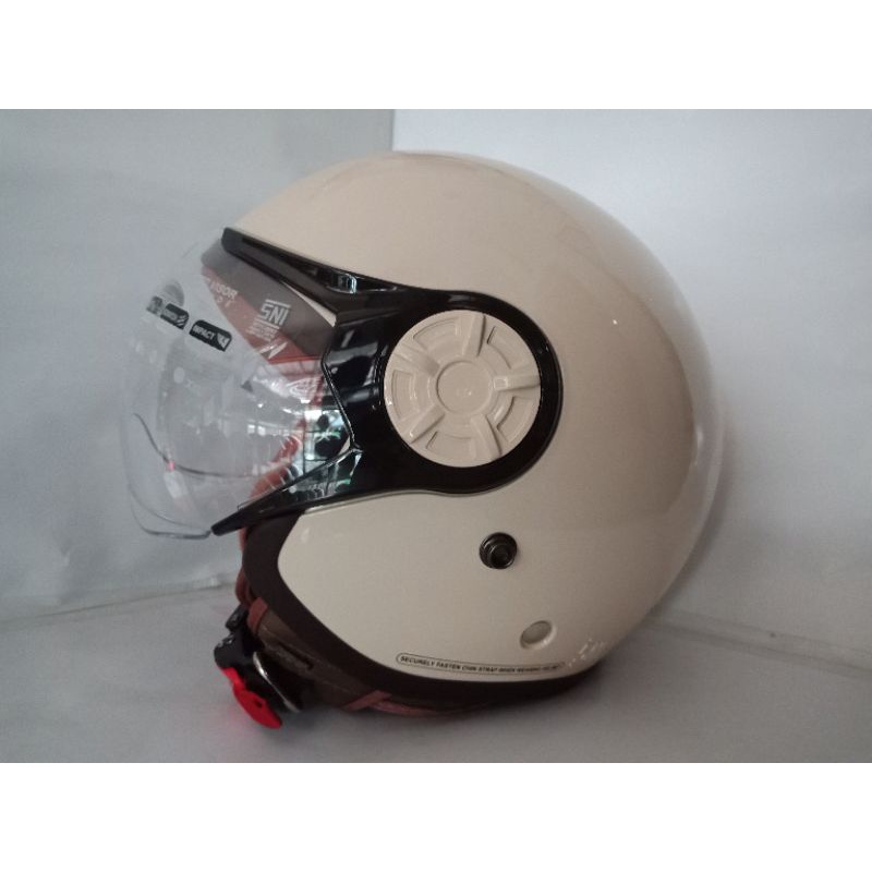 HELM CARGLOSS RETRO HIJAB CREAM