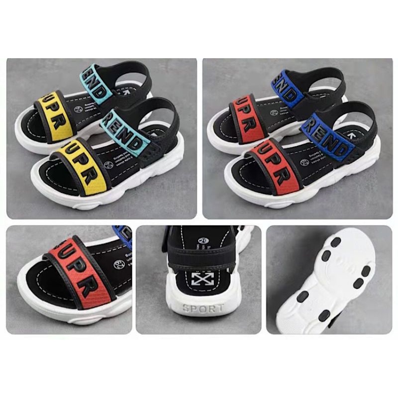 ESW Sandal Tali Anak Jelly Kode 801+2 (Tanpa Dus)