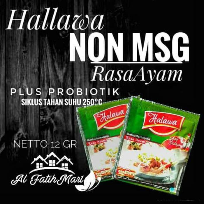 

Paling Laku (Non Msg) Kaldu Ayam Sapi Probiotik Halawa/Sehat/Alami/Halal Mui - Ayam Murah