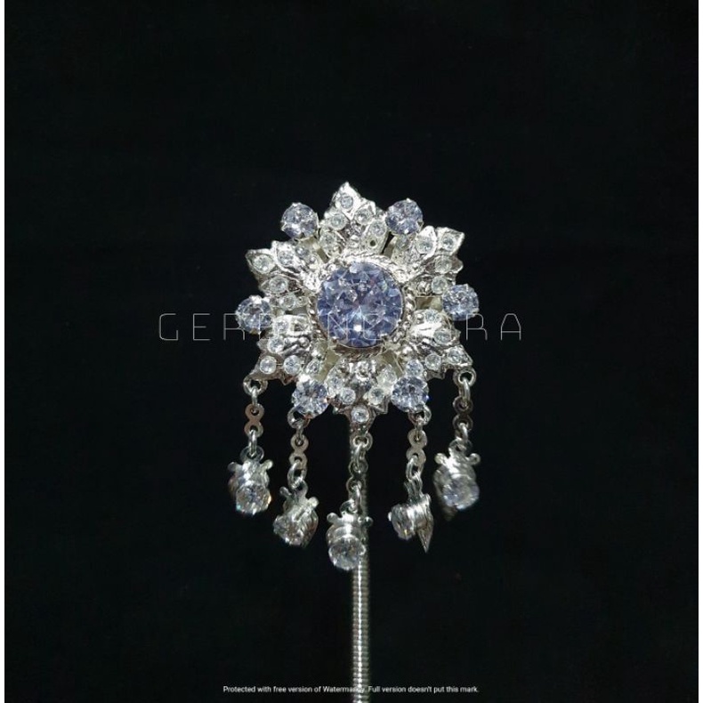 Mentul / Kembang Goyang Diamond Zircon V10