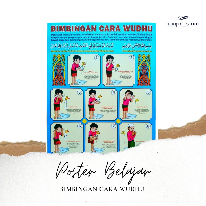 

POSTER BELAJAR CARA BERWUDHU