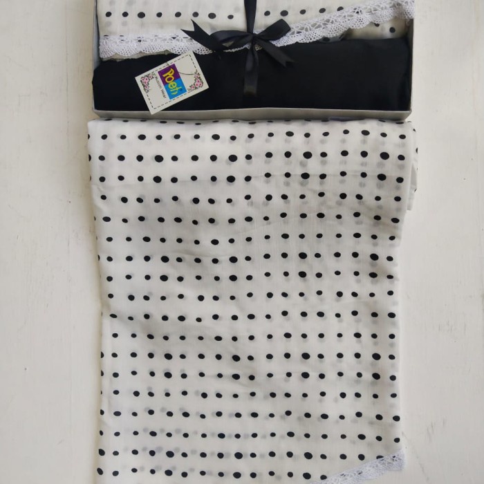 Mukena Poeti Premium - Hitam