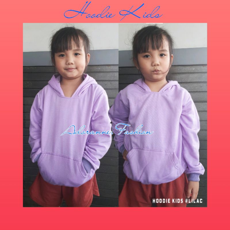 HOODIE ANAK POLOS PREMIUM FLEECE/SWEATER HOODIE ANAK PEREMPUAN &amp; LAKI-LAKI PREMIUM