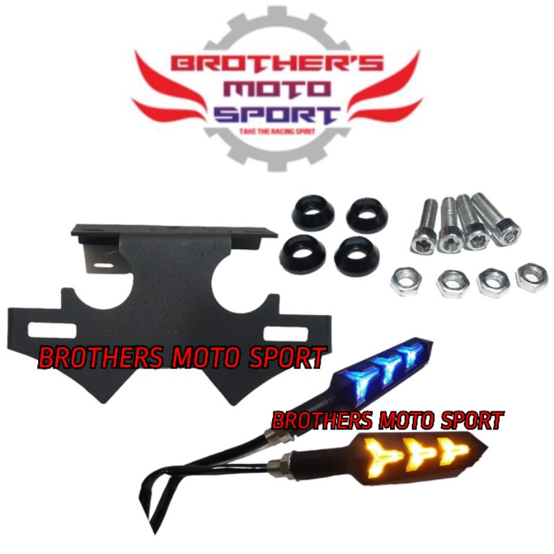 breket plat nomor cbr150R lampu sen cbr150 k45A tail tidy cbr150 lokal