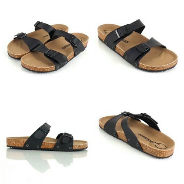 (COD)Sandal Gunung &amp; Adventure Hiking Triple Flexible Strap / Sendal Tali Pria Unisex | FQU-SGU-0001