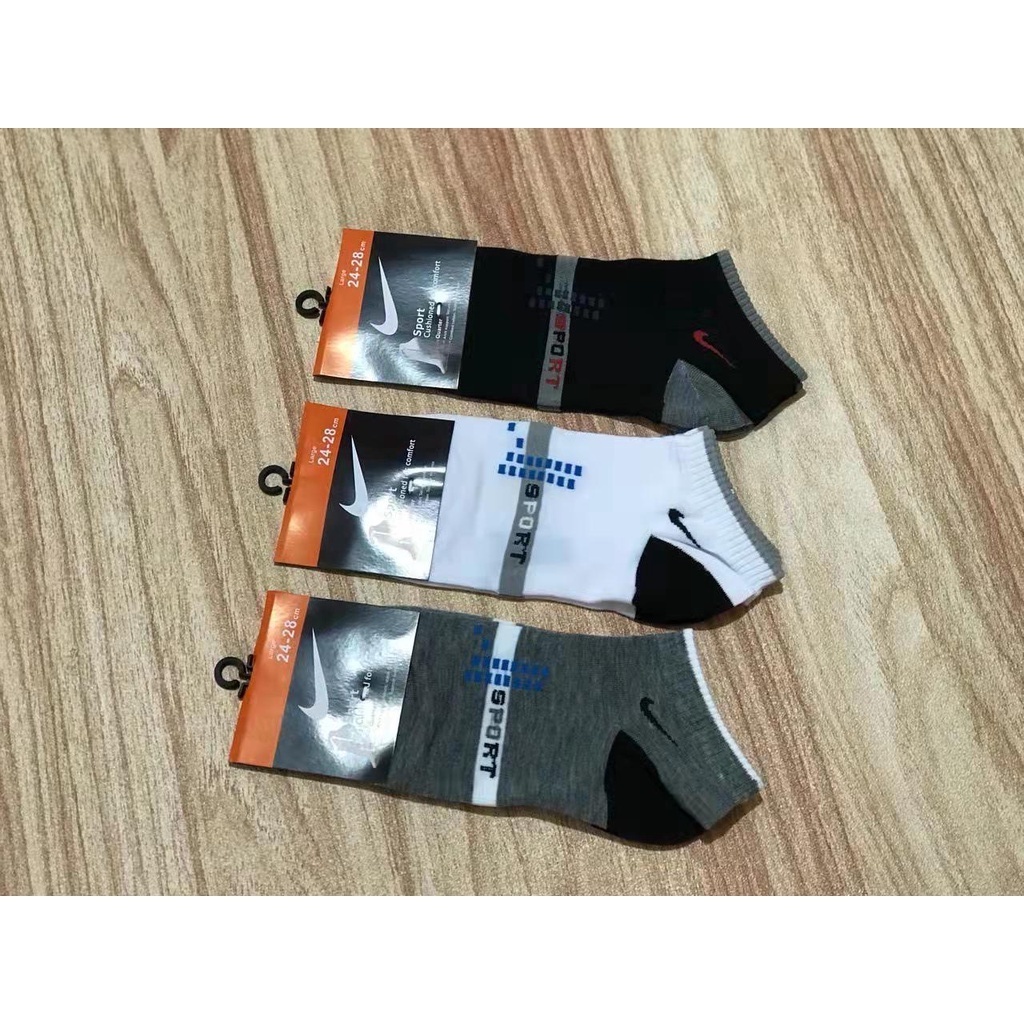 Kaos Kaki Mata Kaki Motif Nike Olahraga Sport Sock