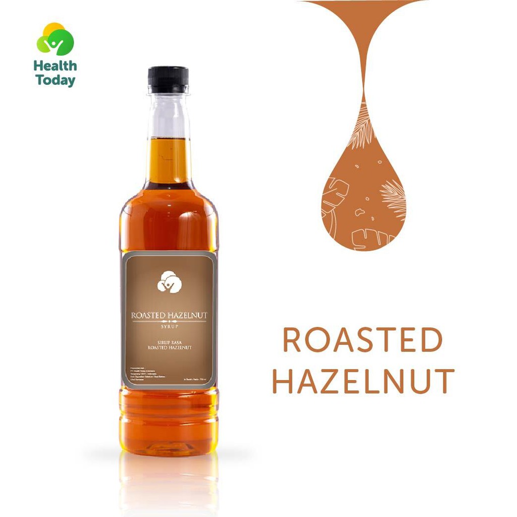 

Health Today Premium Roasted Hazelnut Syrup (Sirup Roasted Hazelnut) [TANPA STIKER]
