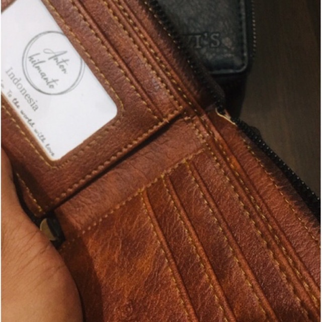 {anton hilmanto} dompet pria bahan kulit sintetis lokal model res full besi #dompet #dompetpria #dompetcowok #dompetbagus #wadahuang #dompetlokal