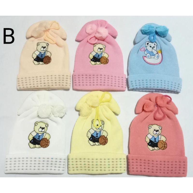 topi bayi all varian