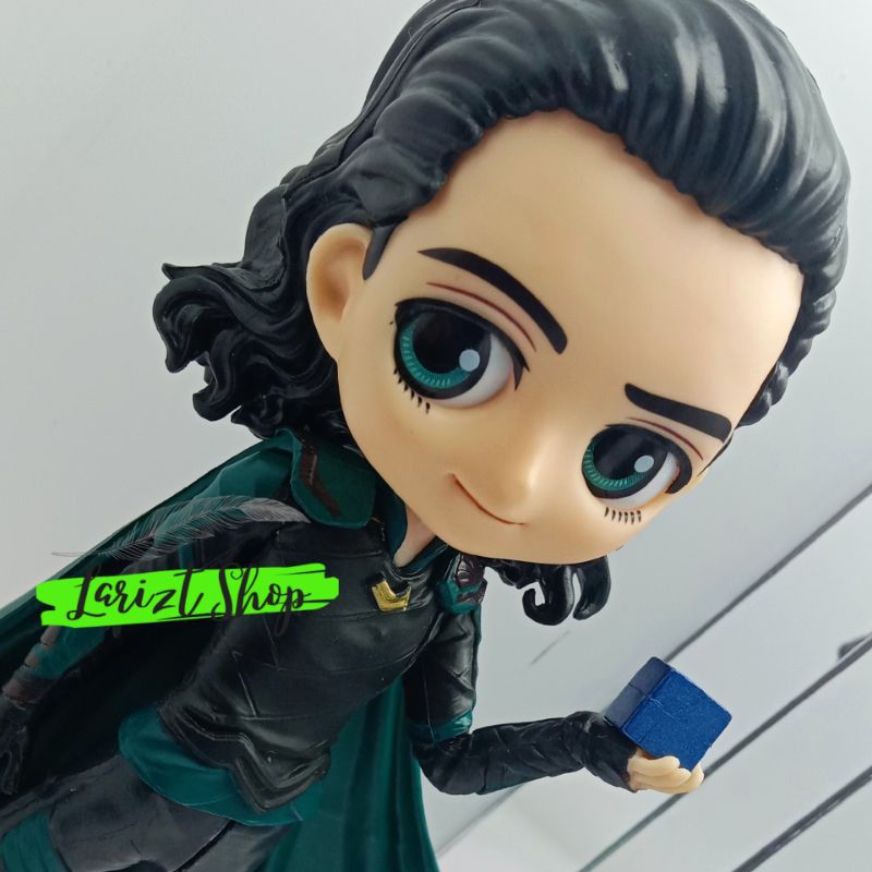 QPosket Disney Cute Marvel Loki with Tesseract Q Posket Figure