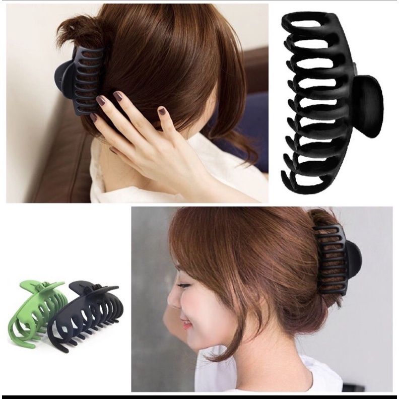 PREMIUM 9CM Jepit Rambut Shark Clip - Jedai Medium &amp; Kuat