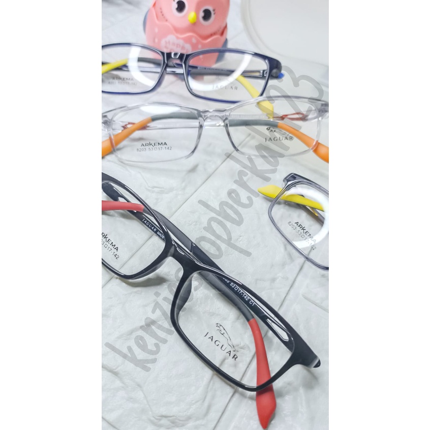 Kacamata JAGUAR 8203 KACAMATA FRAME TERBARU  KACAMATA FASHION PRIA WANITA SPORT New Model 2022 / KAC