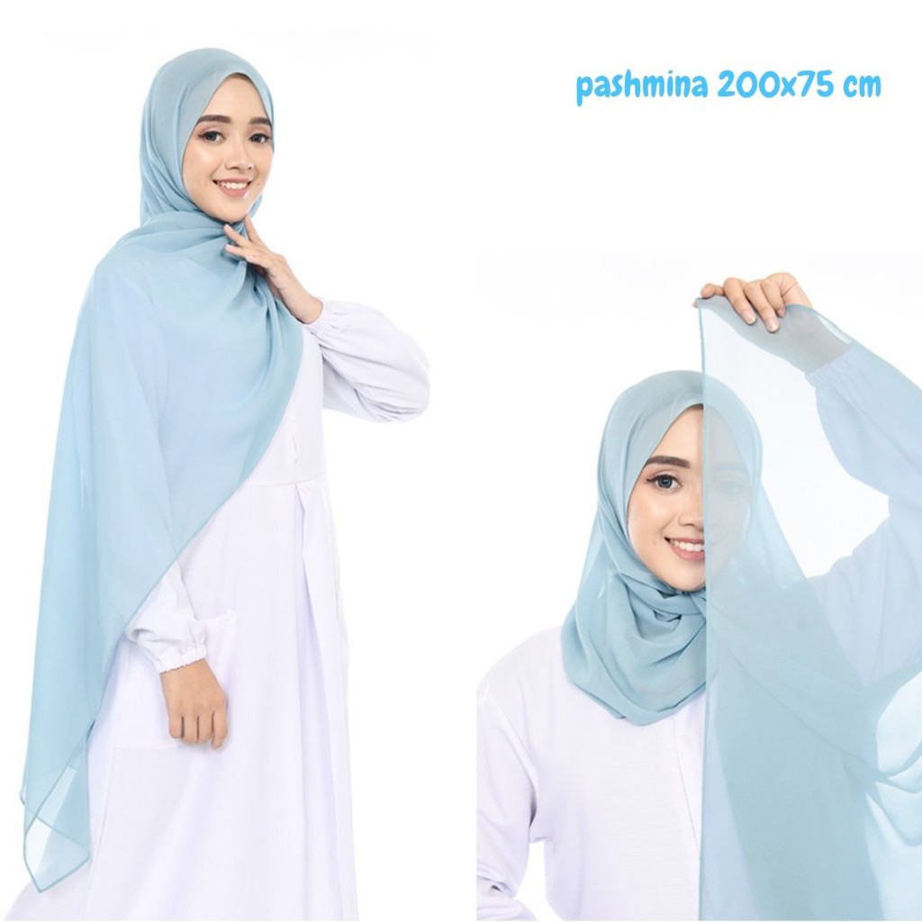 ElshafaHijab ADELIA Pashmina Ceruty 200 x 75 Cm