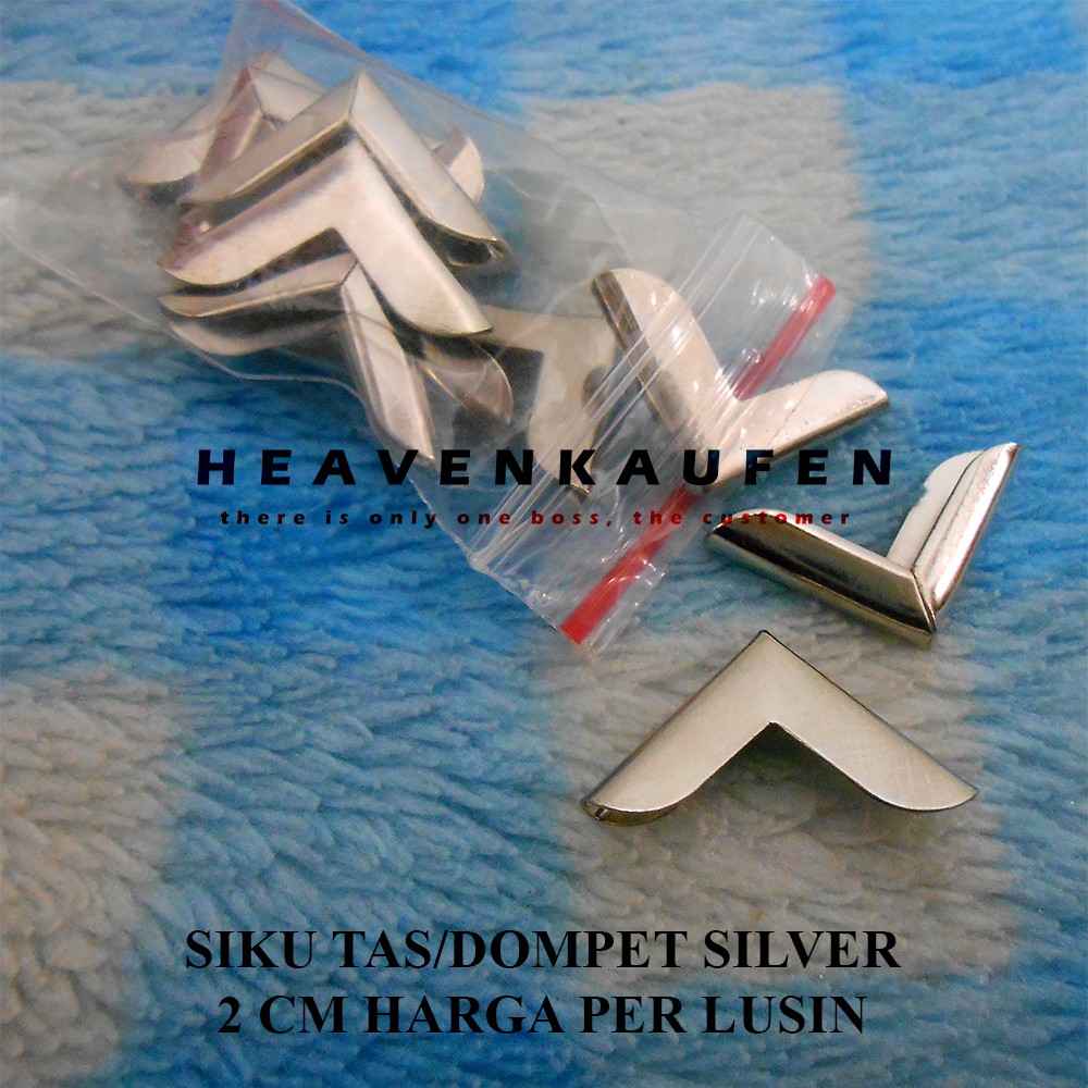 Siku Variasi Tas / Dompet Silver Harga Per Lusin