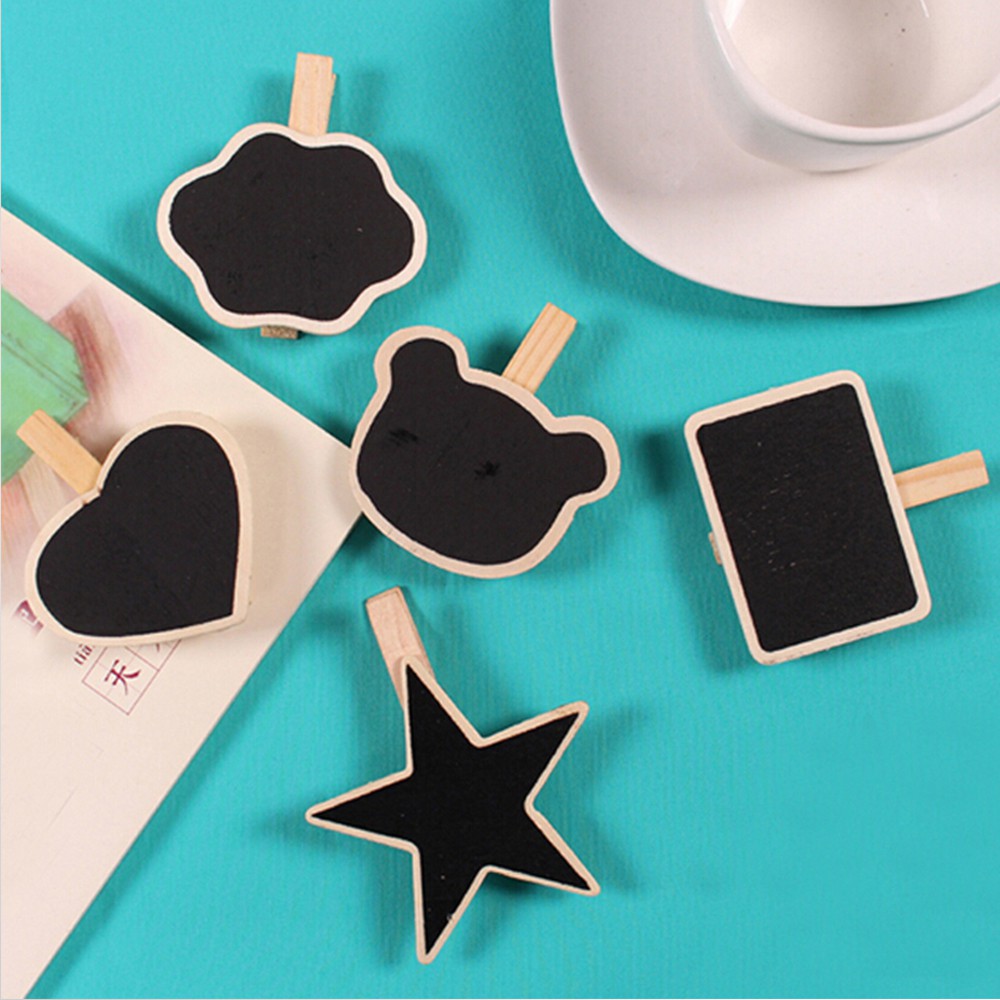 

mini clip on chalkboard (@5PCS)
