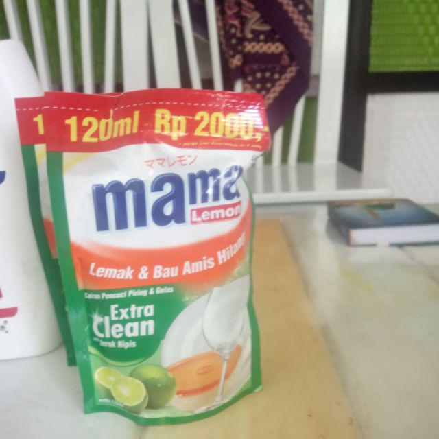 Mama Lemon Sabun Cuci Piring 120ml Kemasan 2000
