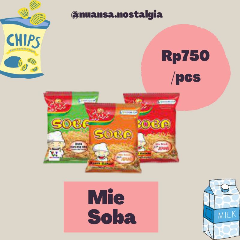 Jual TERMURAH! Snack Mie Soba - Jajanan Jaman Dulu | Shopee Indonesia