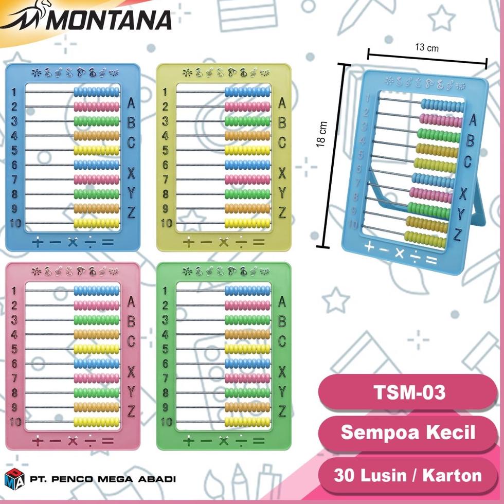 

(N4L6) ★ 1 PSC SEMPOA/ALAT BELAJAR HITUNG //Diskon@harian