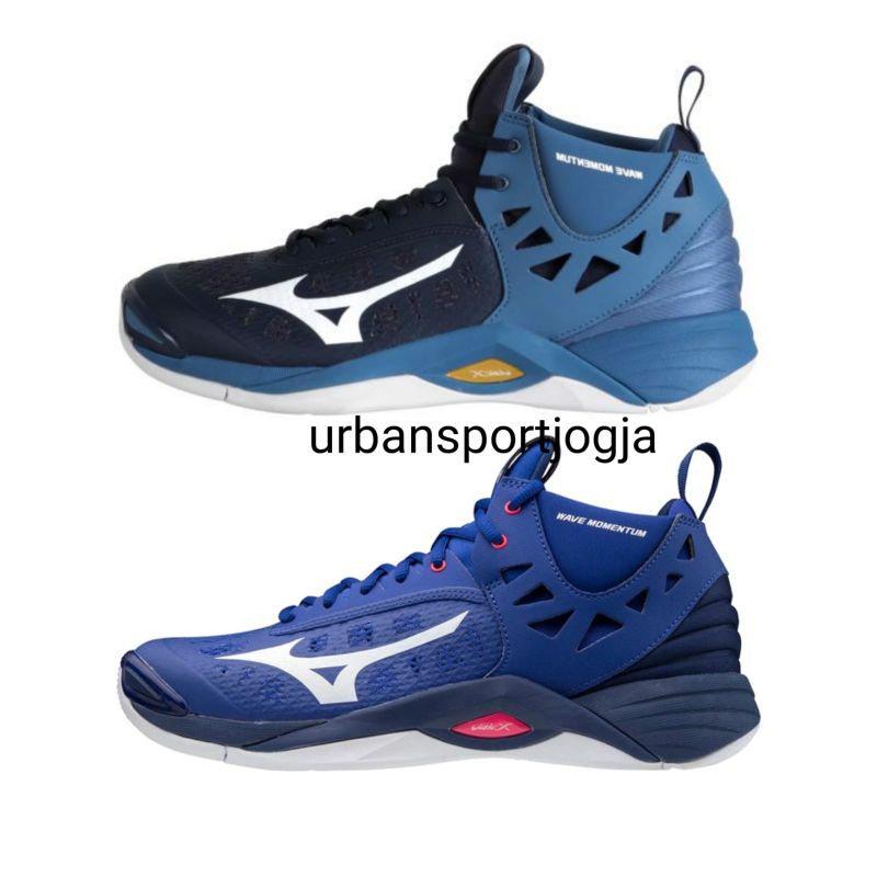 Sepatu Voly Volley Mizuno Wave Momentum Mid 2 Warna