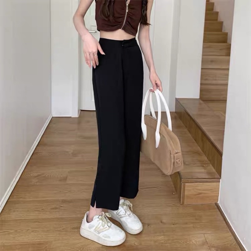 CELANA HW PANTS IMPORT BOYFRIEND HIGHWAIST WANITA MX889
