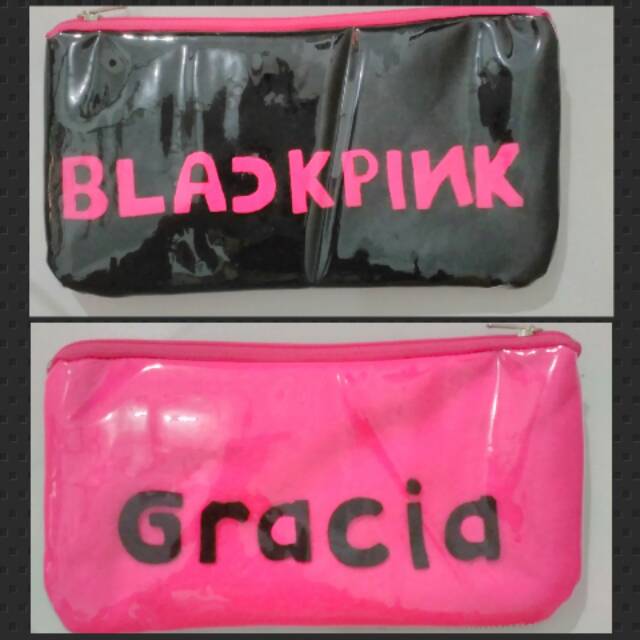 

Tempat Pensil Blackpink + Nama (bebas) Handmade
