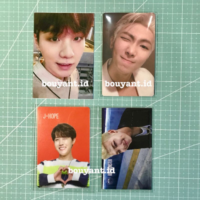 BTS OFFICIAL PHOTOCARD RENEWAL FC AIRPLANE YOONGI SUGA FANCLUB JAPAN LIMITED PERSONA NAMJOON DARK AN
