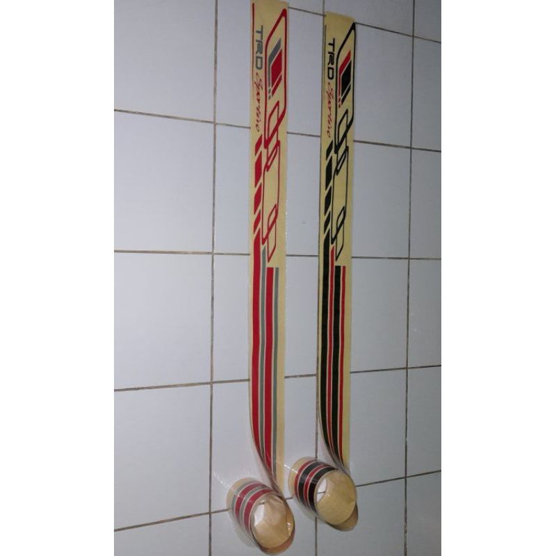 List body TRD Sportivo Full body / List body stiker TRD Sportivo Fortuner,  TRD Yaris Sportivo, TRD 