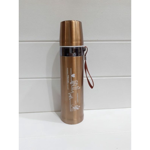 TERMOS TRAVEL 800ML / BOTOL MINUM VACUUM FLASK STAINLESS 800ML KODE ( HX 050 )