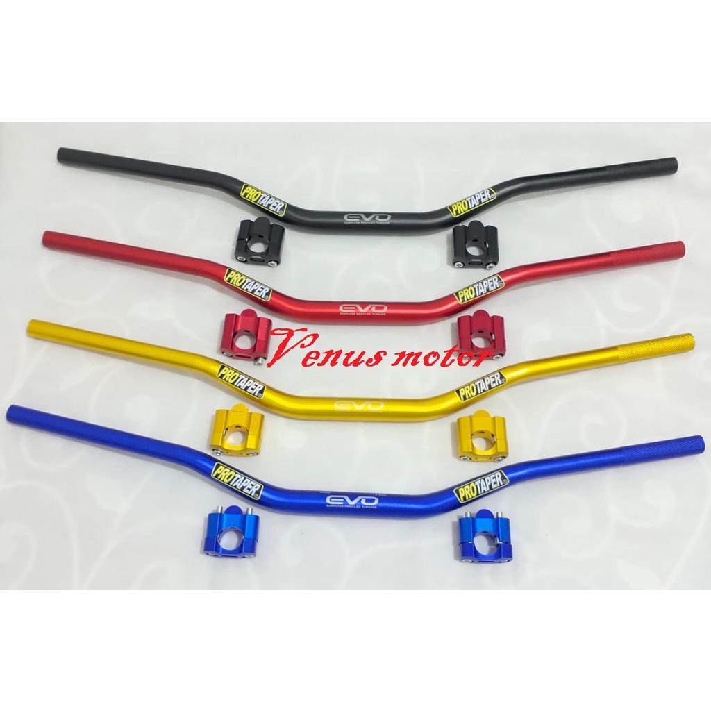 # stang protaper fatbar low evo stang evo protaper stang touring protaper paket lengkap busa stang raiser