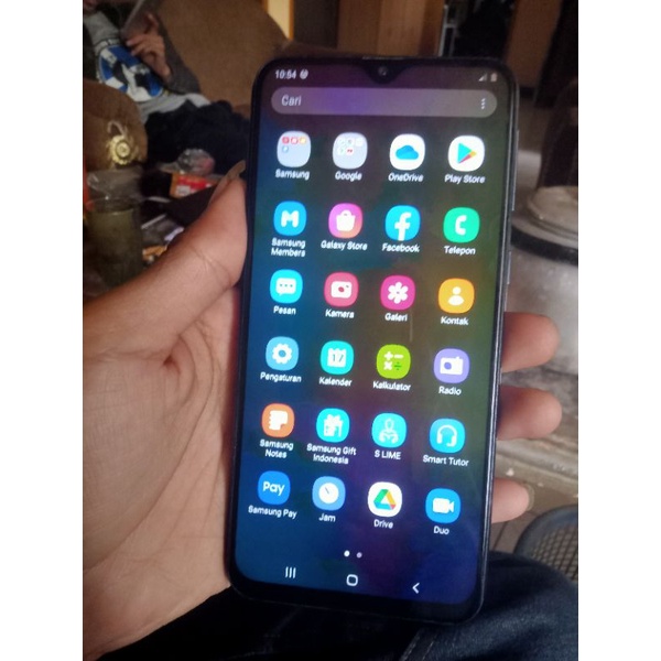 LCD TC Original Cabutan Samsung M20/M205/M205F Sepaket+Frame