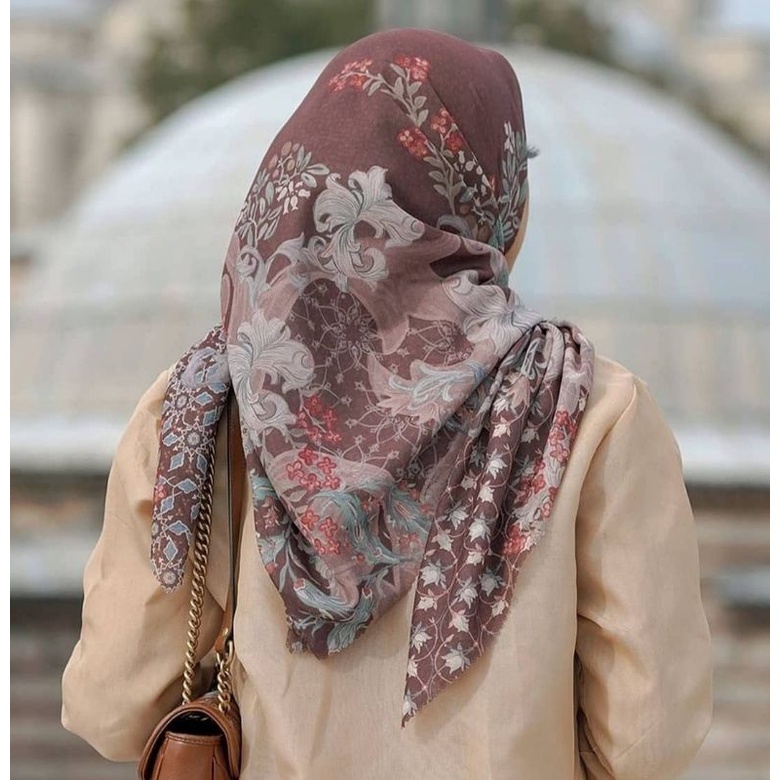 BUTTONSCARVES TOPKAPI PECAN - PRELOVED