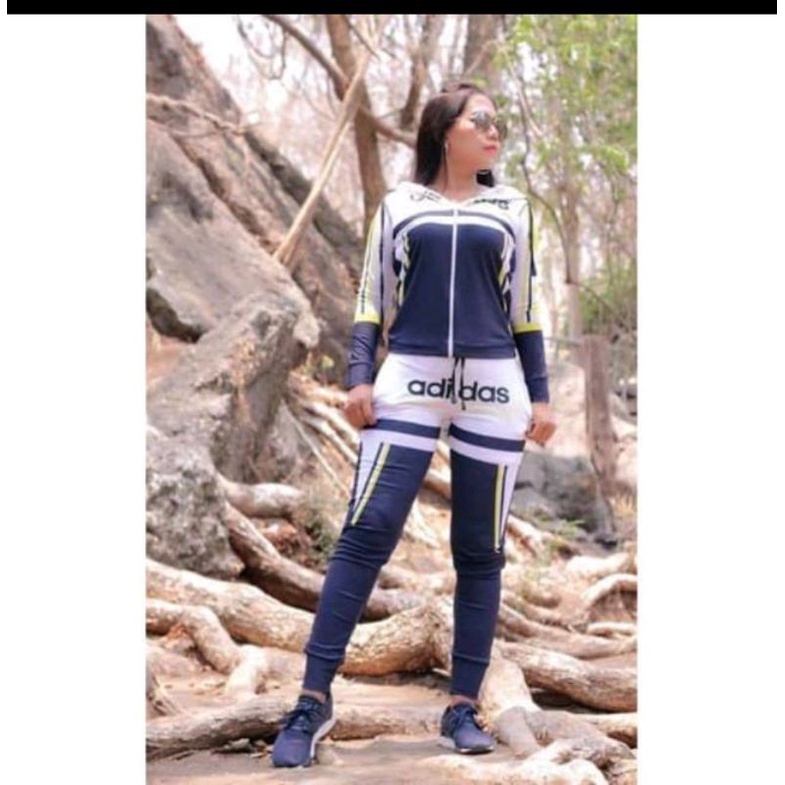 Set baju olahraga senam SXB JAKET AND JOGGER