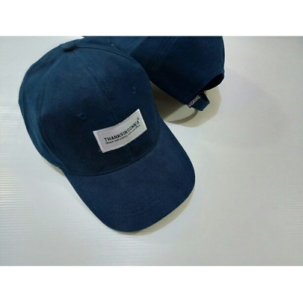 Polo Cap Thanksinsomnia / Topi Pria Wanita Thanksinsomnia Kualitas Distro Bahan Raffel Premium