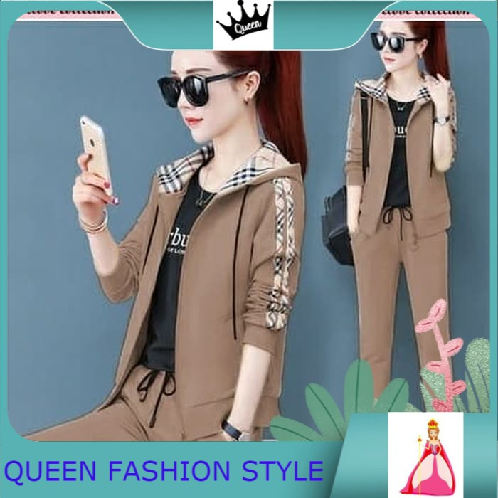 Setelan pakaian olahraga wanita baju senam jumbo olahraga training trening setelan senam xxxl