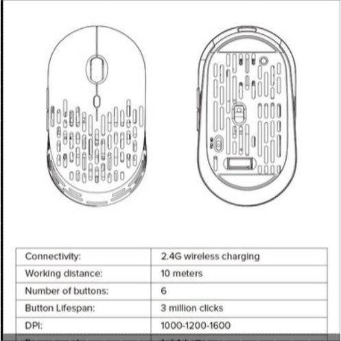 Altec Lansing ALBM7422 / ALBM-7422 Wireless Mouse