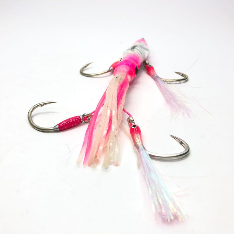 Metal Jig Cumi 100gr GID + 2 Assist Double Hook 2/0