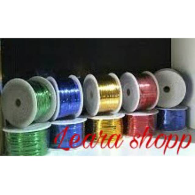 

tali kawat untuk plastik bingkisan warna warni