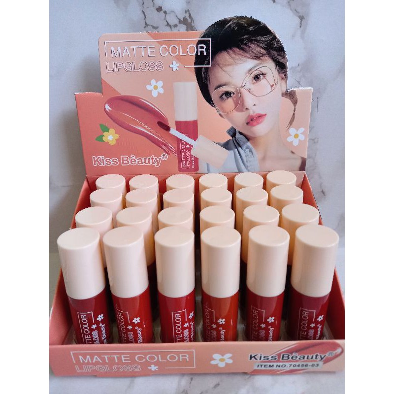 LIP GLOSS KISS BEAUTY MATE COLOR NO.70456 [HRG/Box 24pcs]