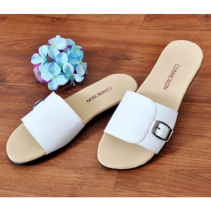 7.7 BIG SALE !! Sandal wanita terbaru/sandal slop conexion variasi/sandal wedgest wanita