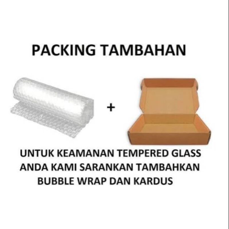 

paking tambahan/bubble pengaman