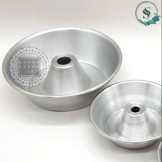 (SSG) Loyang Kue Bolu Bolong Tengah Berbagai Ukuran Diameter Atas 20-28cm