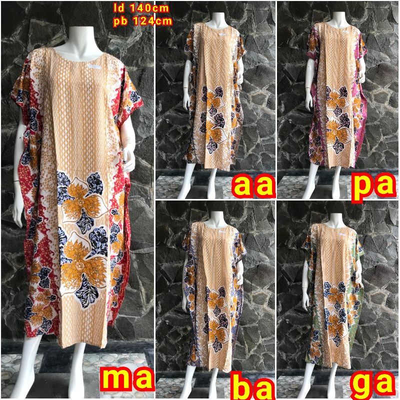 Daster Kelelawar Kalong Hap Jumbo Bunga Grosir