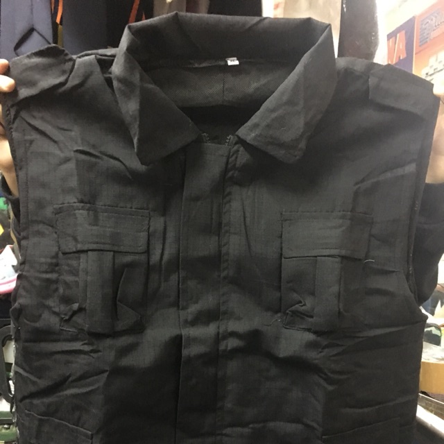 rompi hitam krah ristok#rompi outdor#rompi lapangan#rompi hitam#rompi takticall