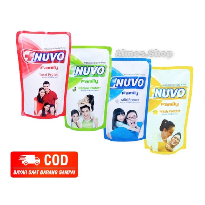 Sabun Cair NUVO Family 60ml / 250ml