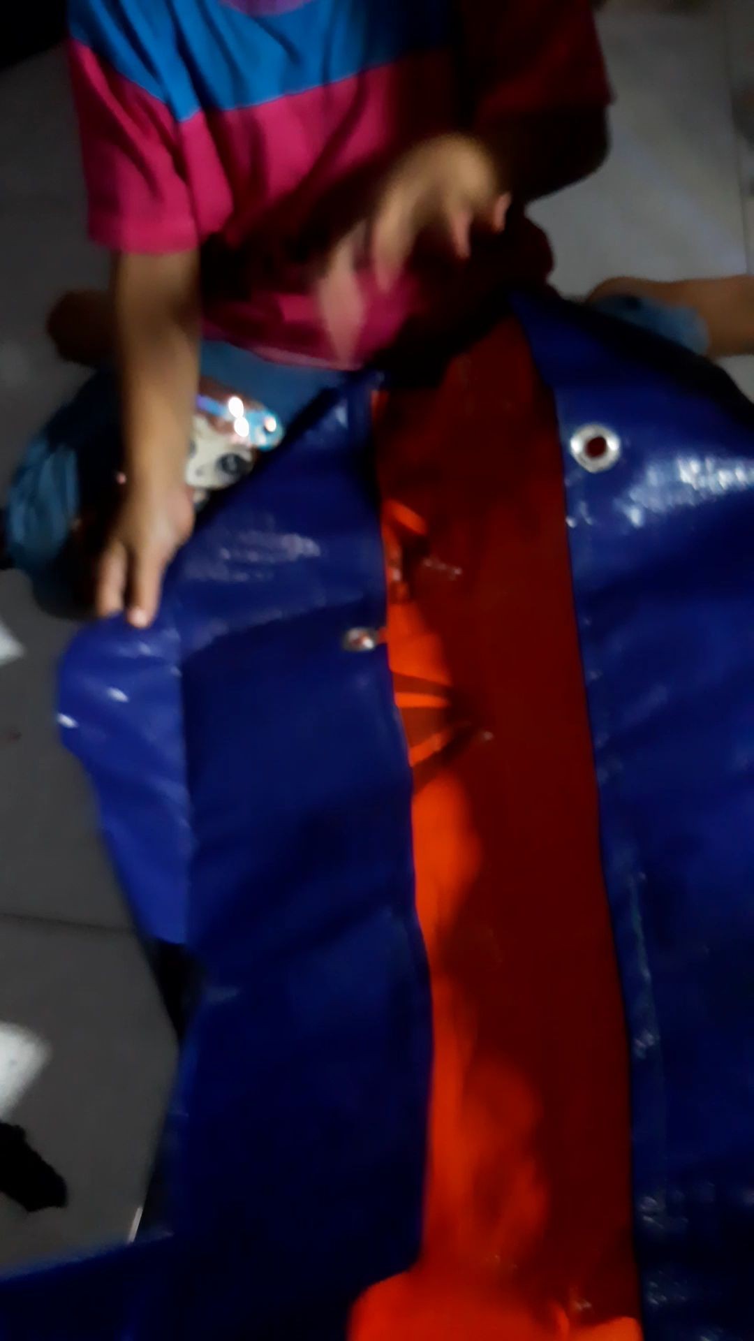 Terpal Kolam Ikan Ukuran 50x50x25.