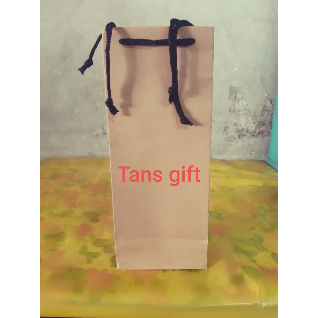 

Paper bag BC (Kertas Coklat) 125 gsm ukuran Wine (Botol)