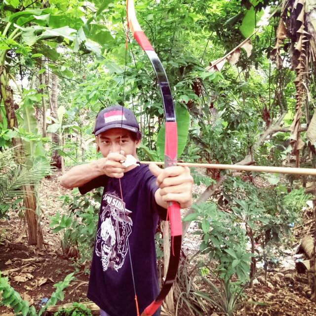 Busur panah horsebow bahan efg pfg import
